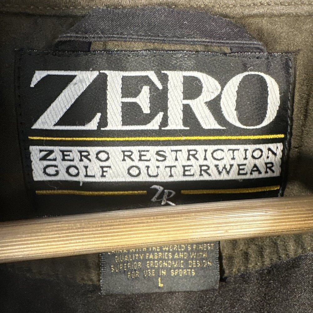 Zero Restriction Golf Pullover Large Brown Long S… - image 6